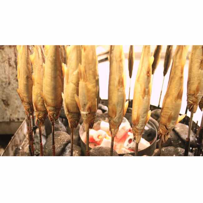 No.4 Smoked Sweetfish 鮎の燻製