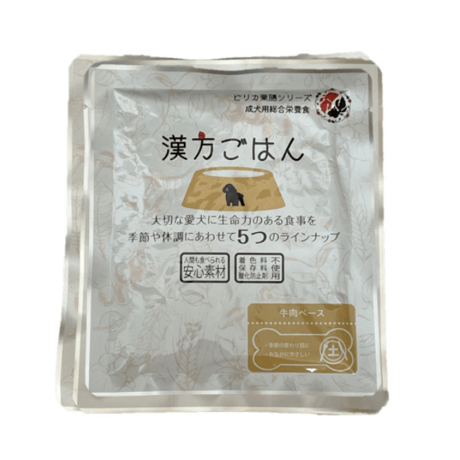 げんかつごはん レトルト総合栄養食 土(牛) DOG