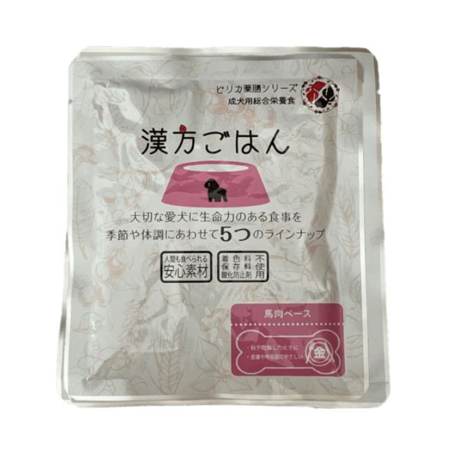 げんかつごはん レトルト総合栄養食 金(馬肉) DOG
