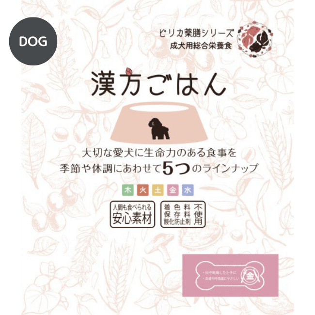 漢方ごはん レトルト総合栄養食 金 DOG