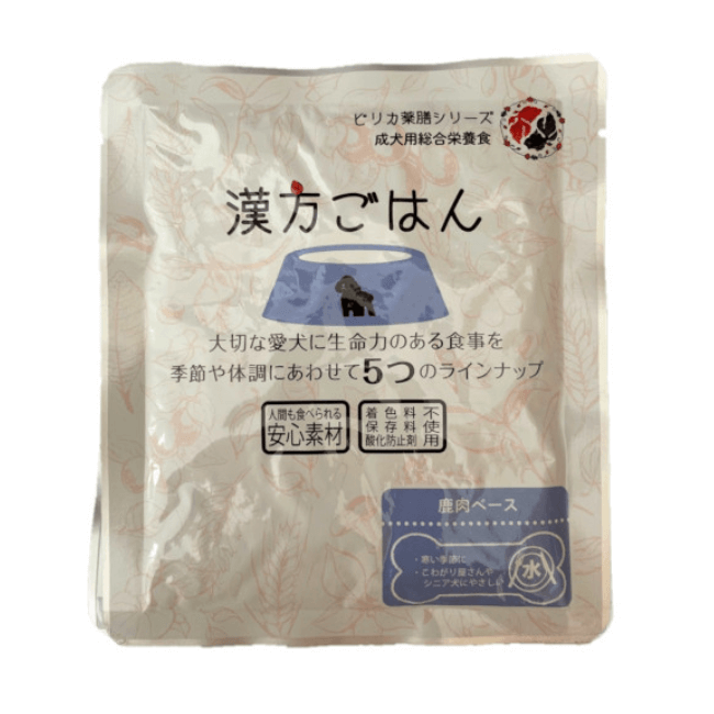 げんかつごはん レトルト総合栄養食 水(鹿肉) DOG