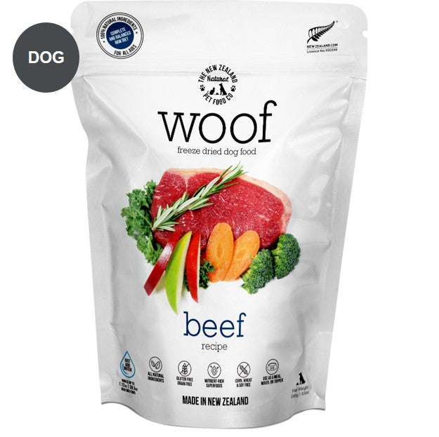 WOOF ビーフ DOG