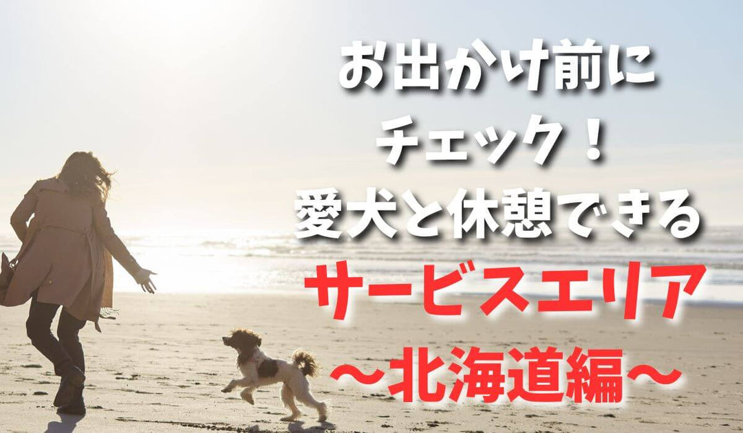 愛犬と休憩できるSA(サービスエリア)～北海道編～