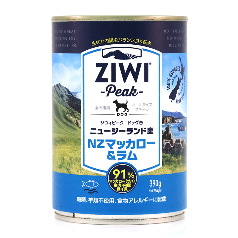ZIWIドッグ缶　マッカロー＆ラム